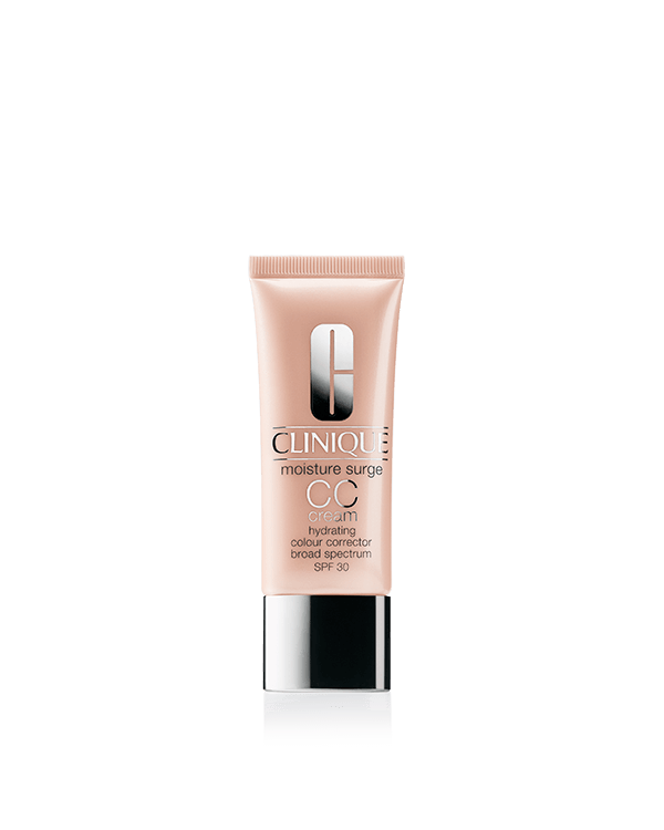 Moisture Surge™ CC Cream Hydrating Colour Corrector Broad Spectrum SPF 30, One simple step for glowing skin. Moisturizes, perfects, and protects with SPF.