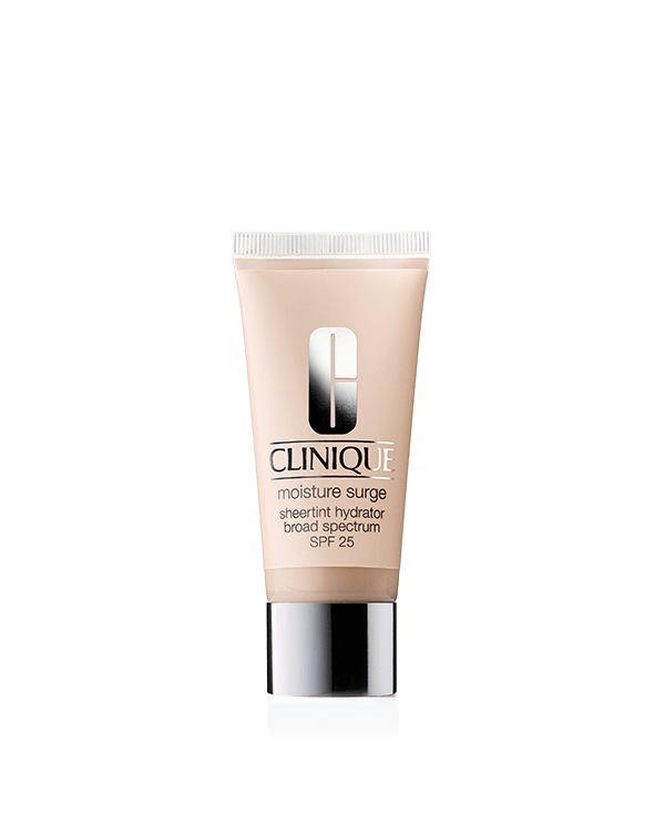 Moisture Surge™ Sheertint Hydrator Broad Spectrum SPF 25, Tinted moisturizer provides 12 hours of hydration, complexion perfection, and protection all in one.