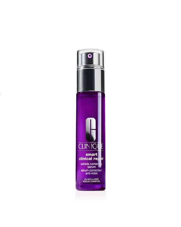 Clinique Smart Clinical Repair™ Wrinkle Correcting Serum, Clinical repair serum for derm-level results. As effective as a laser on the look of lines and wrinkles.*
