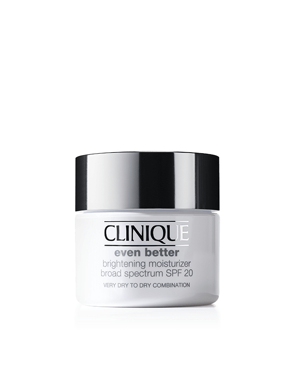 Even Better™ Brightening Moisturizer SPF 20, Soothing oil-free face cream instantly hydrates skin, clarifies, and brightens.