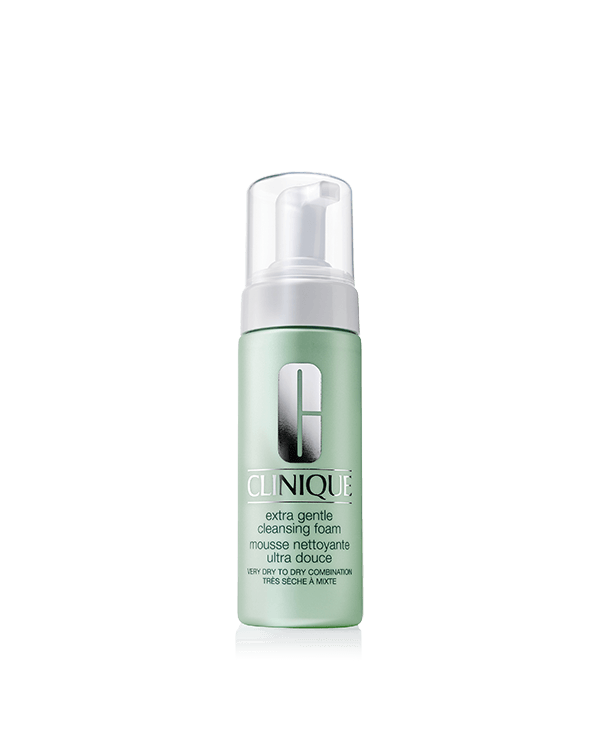 Extra Gentle Cleansing Foam, Plush, velvety-soft foam cleanses even sensitive skins with care.